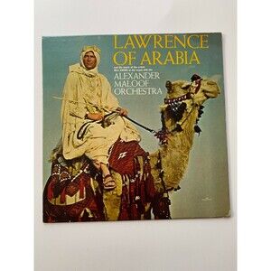 Lawrence of Arabia LP Alexander Maloof Orchestra Bill Ewing Mono 1st Press  VG+